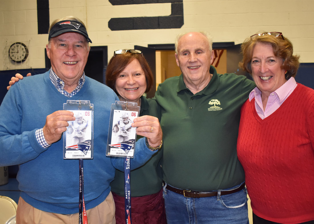 Patriots ticket winners at the Indian Summer BBQ Bash
